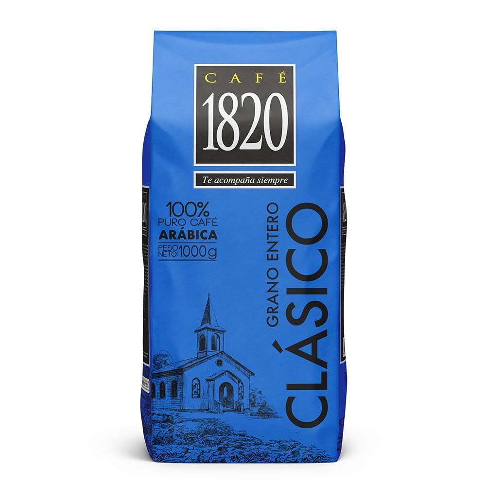 Caf   1820 Whole Bean, Premium Costa Rican Whole Bean Coffee, 100% Arabica, Dark Roast Coffee Beans, High Altitude Blend With Ar