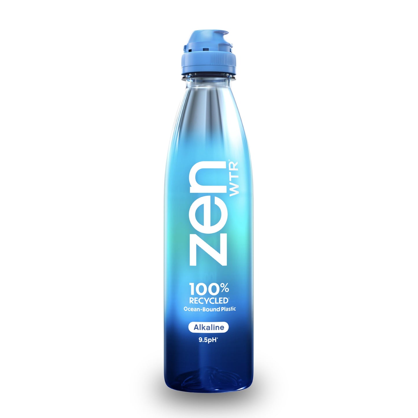 ZEN WTR Alkaline Lifestyle Water, 23.7 Fl Oz, Pack of 12