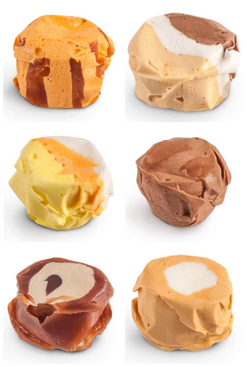 Taffy Shop Fall Favorites Mix Salt Water Taffy - Small Batch Salt Water Taffies Made In The Usa - Super Soft, Sweet, Taffy Candy