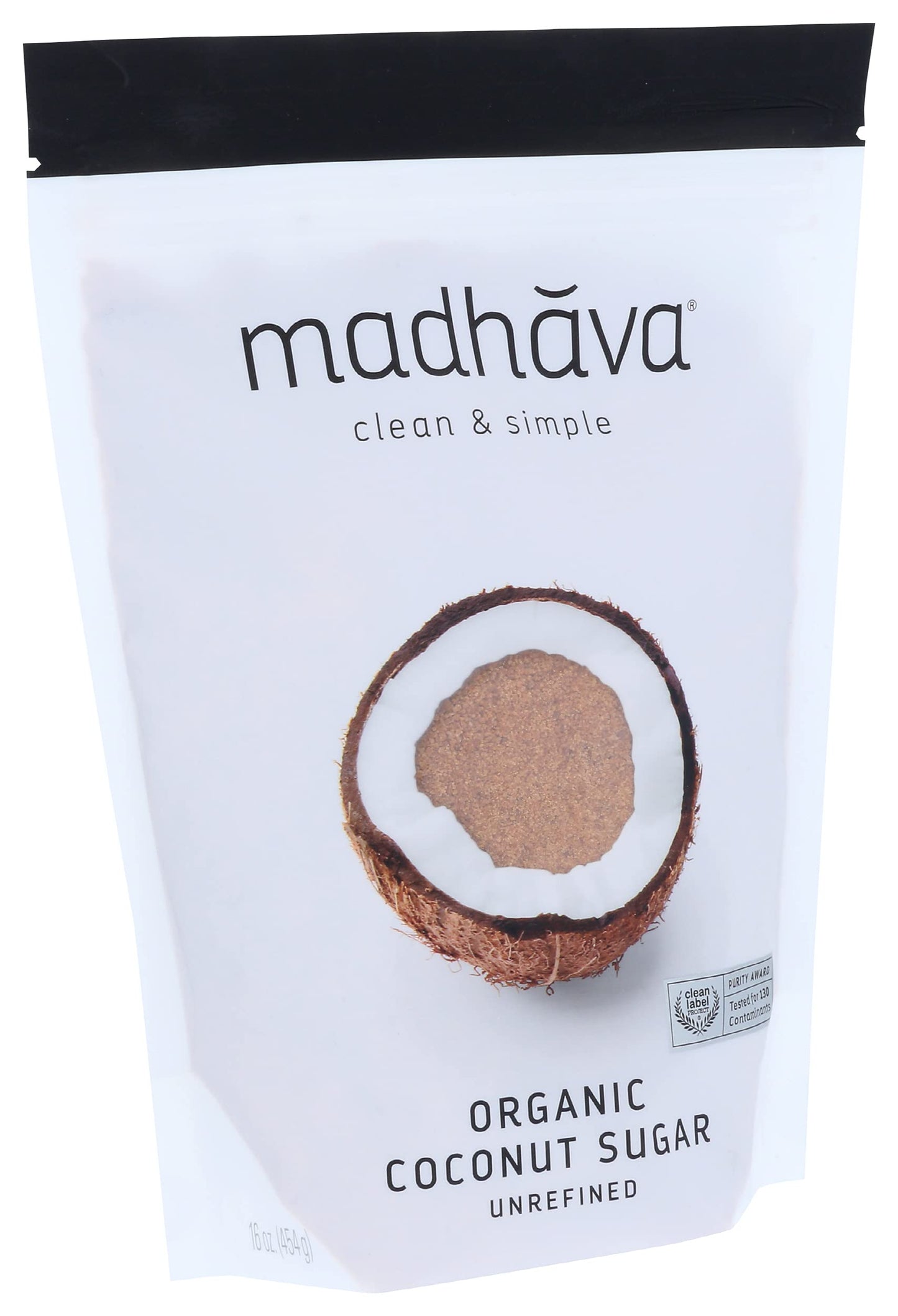 Madhava Agave Nectar, Organic Coconut Sugar, 16 oz