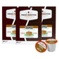Fresh Roasted Coffee Tiramisu Flavored Coffee Pods, 72 Count, Pack of 3