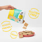Sunnie Gluten Free Crackers - Healthy Grain Free Sea Salt Crackers - Snacks For Kids & Adults - Made With Avocado Oil, Only 5 In
