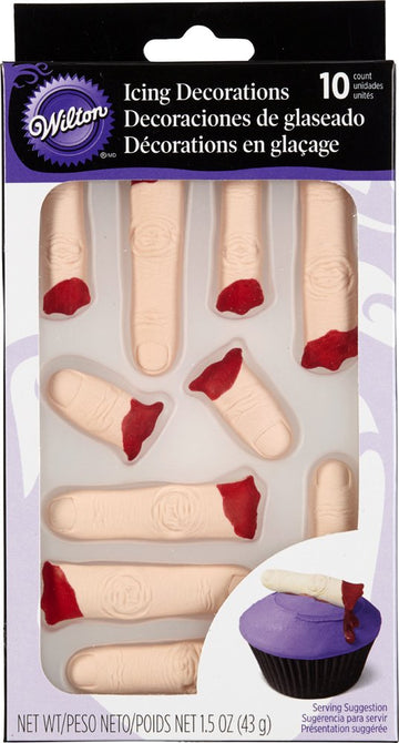 Wilton Severed Finger Royal Icing Decorations