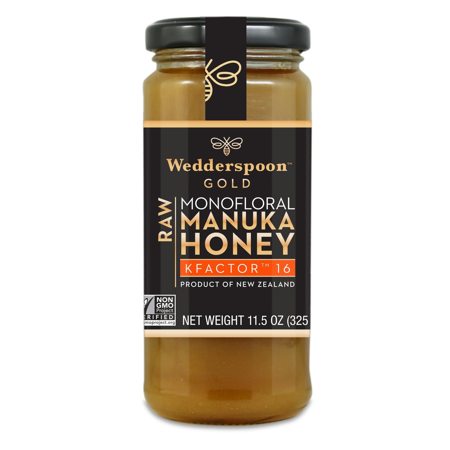 Wedderspoon Manuka Honey, Kfactor 16, - Case of 6 - 11.5 OZ(D0102HX2SLU.)