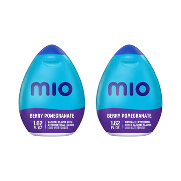 Mio Liquid Water Enhancer, Berry Pomegranate, 1.62 OZ (Pack of 2)