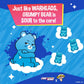 Warheads Care Bears - Sour Grumpy Bears - Blue Raspberry Flavor - 4.5 Oz. Bags - 2 Pack