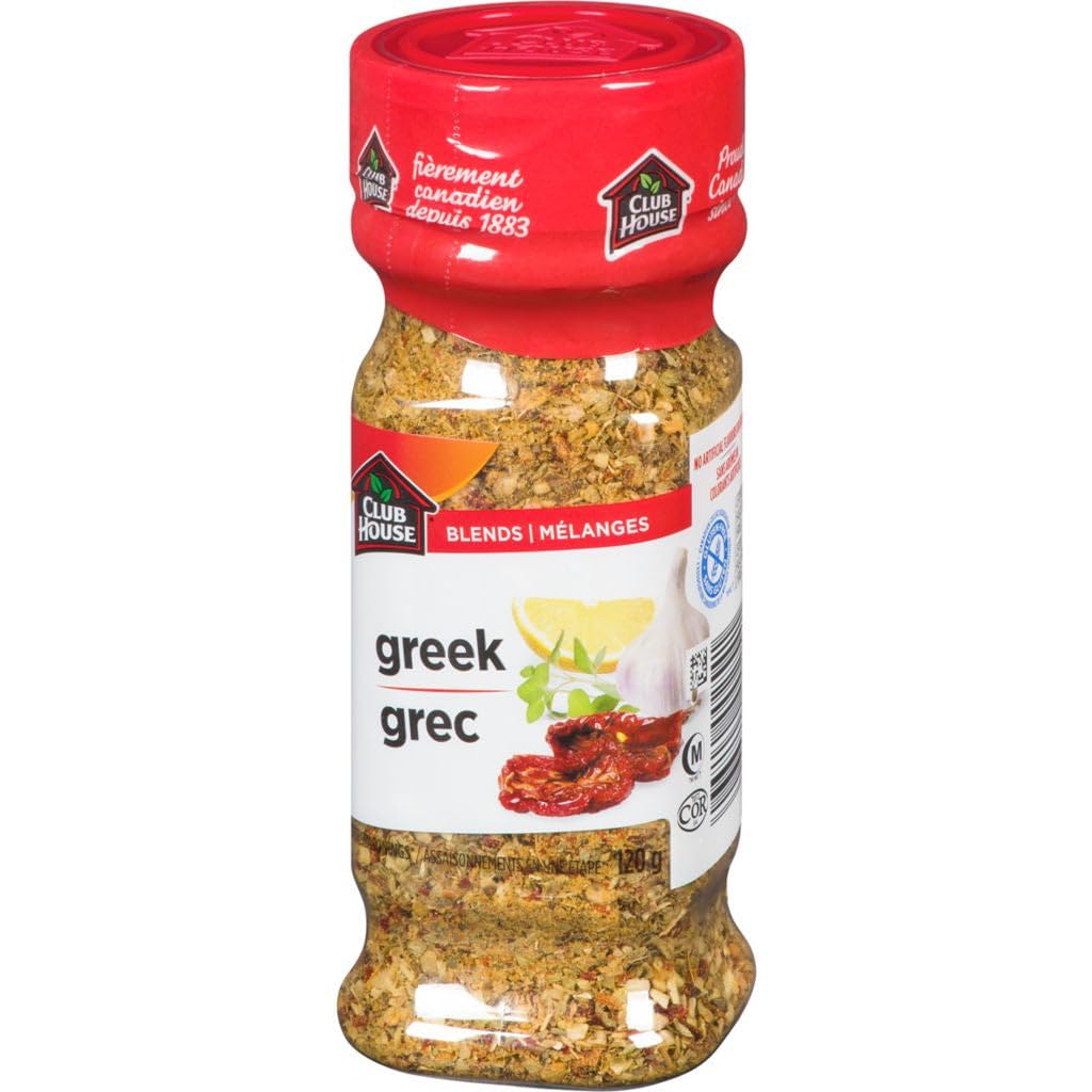 Club House One Step Seasoning, Greek 120G/4.2 Oz. (Imported From Canada)
