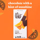 Theo Chocolate Orange Organic Dark Chocolate Bar, 70% Cacao, 1 Bar | Vegan, Fair Trade
