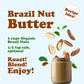 Food To Live - Organic Brazil Nuts, 1 Pound Non-Gmo, Raw, Whole, No Shell, Unsalted, Kosher, Vegan, Keto, Paleo Friendly, Bulk, Trail Mix Snack, Good Source Of Selenium.