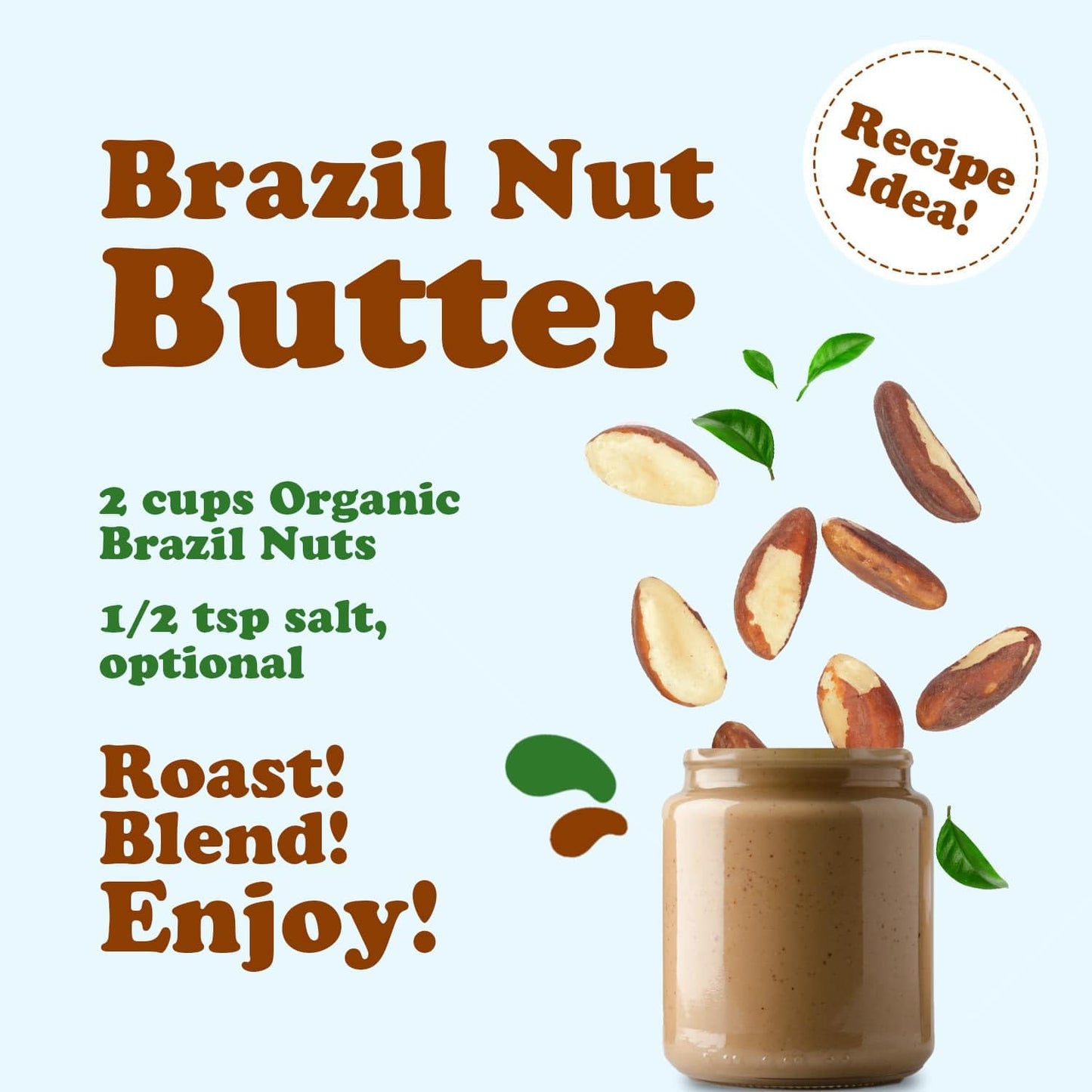 Food To Live - Organic Brazil Nuts, 1 Pound Non-Gmo, Raw, Whole, No Shell, Unsalted, Kosher, Vegan, Keto, Paleo Friendly, Bulk, Trail Mix Snack, Good Source Of Selenium.