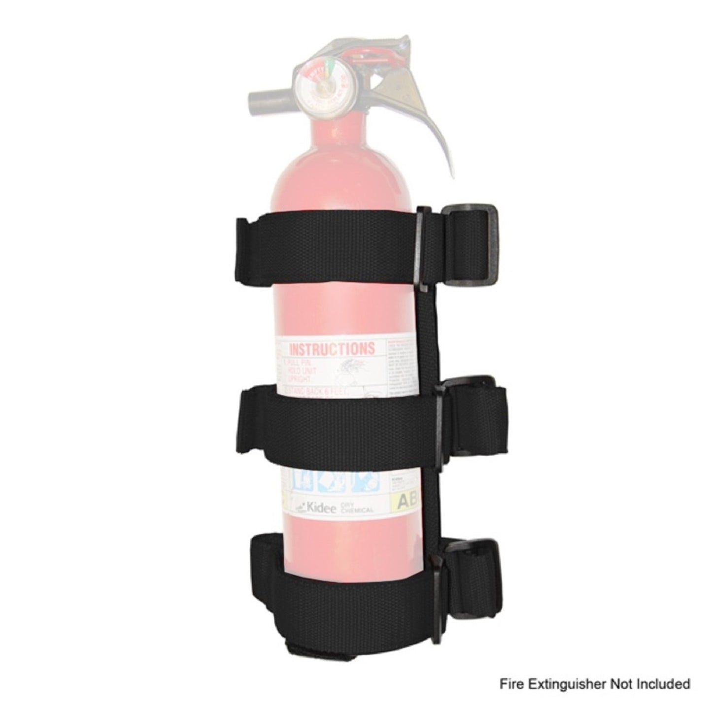 Rugged Ridge 13305.21 Black Fire Extinguisher Holder