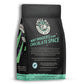 Bones Coffee Company Mint Invaders Ground Coffee Beans, Mint Chocolate Chip Flavor, Low Acid Flavored Coffee, Made With Arabica