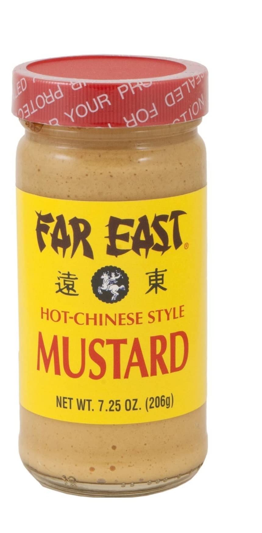 Hot Chinese Mustard - Two 7.25 Ounce Jars Of Chinese Hot Mustard