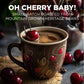 MAUDS Cherry Flavored Coffee Pods, Medium Roast, 18 Count, Compatible with Keurig K Cups, 100% Arabica Beans