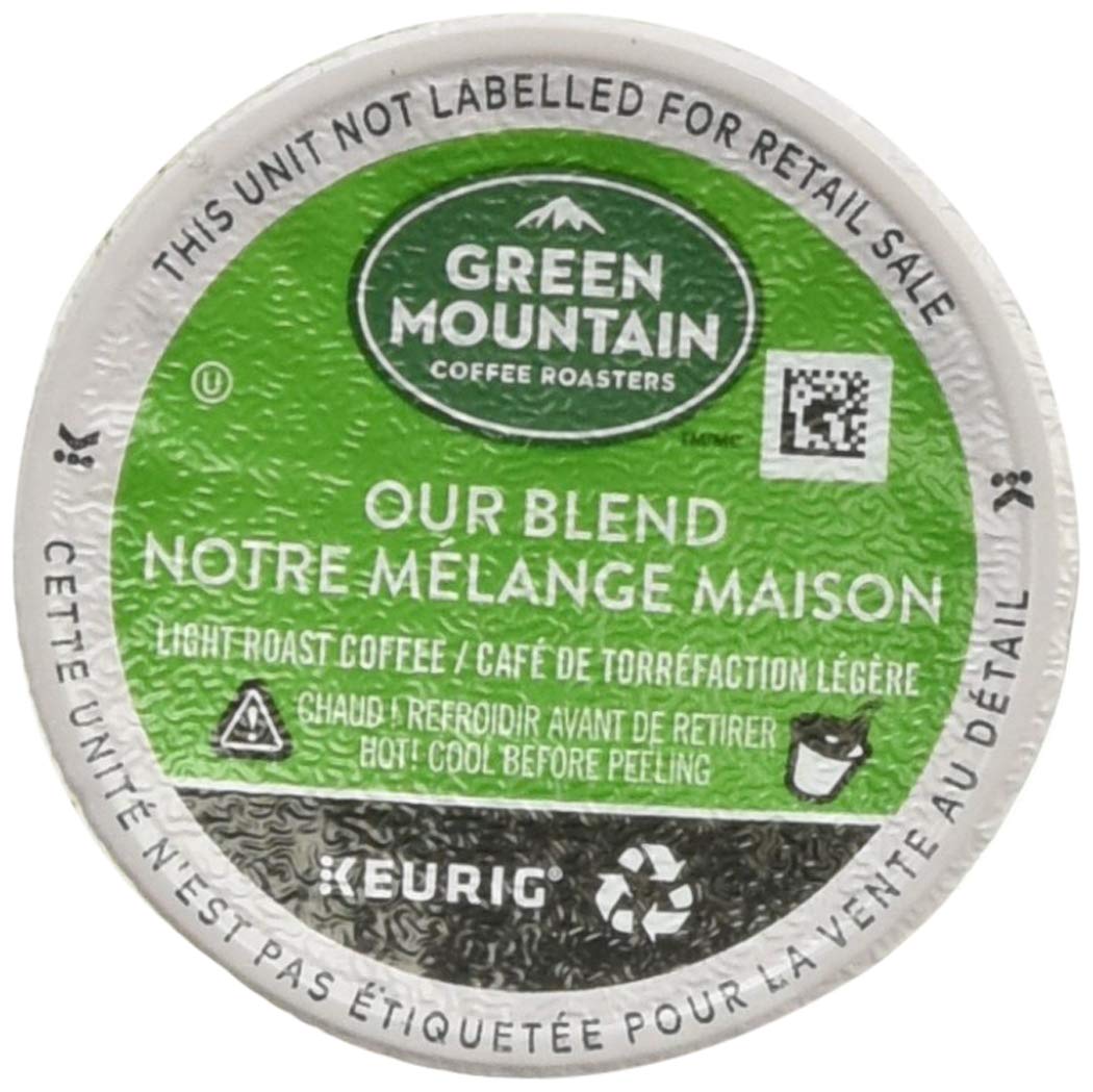 Green Mountain Coffee Our Blend K-Cup Portion Pack, Light Roast, 24 Count, Model 74-06570, Green