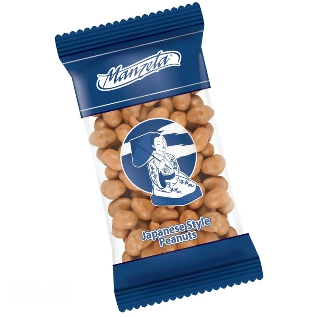 Manzela Pinateros cacahuete Japanese style Peanuts of Ideal Para Tus Piatas 20g/0.7oz 50 Counts
