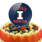 GRAPHICS & MORE Acrylic Cake Topper - University of Illinois Logo, Multi, One Size