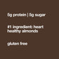 KIND Nut Bars, Dark Chocolate Mocha Almond, 1.4 Ounce, 60 Count, Gluten Free, 5g Sugar, 5g Protein