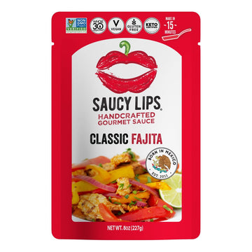 SAUCY CLASSIC FAJITA SCE ( 6 X 8 OZ   )