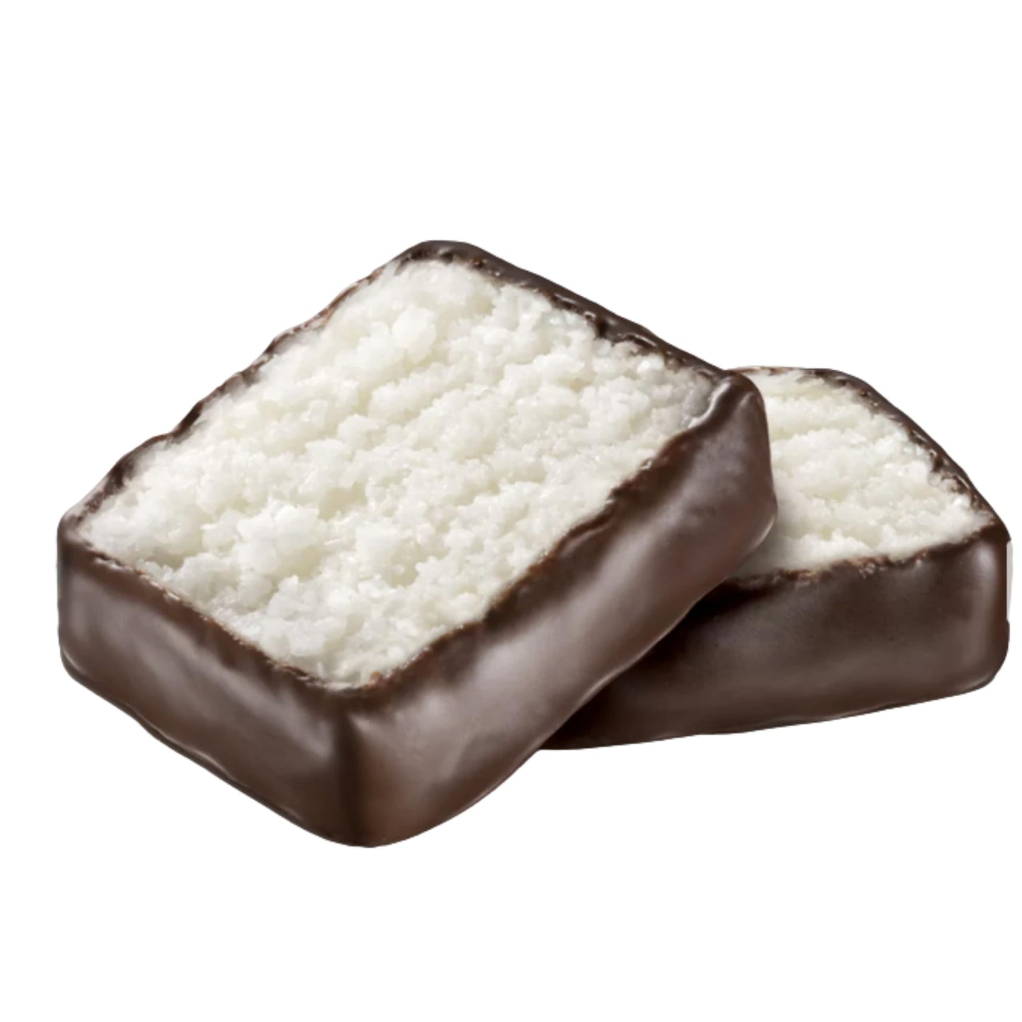 Movelo Coconut Patties Original – Dark Chocolate Covered Creamy Coconut Squares – 10.5 oz Box – Individually Wrapped Tropical Candy