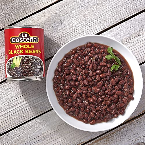 La Costea Whole Black Beans, 19.75 Ounce Can (Pack Of 6)