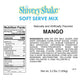 Shivery Shake Mango Soft Serve Ice Cream Mix, 3.2 Pound, Pack of 1