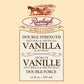 Rawleigh Double Strength Vanilla Flavoring, 12 fl oz, Amber, Pack of 1