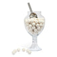 Candy Envy - White Gumballs - 1 Inch - Approximately 113 Gumballs Per 2lb Bag - Bulk White Candy - North American Made & Kosher