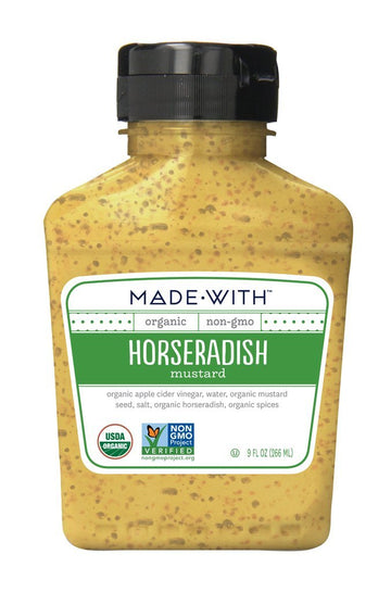 Made With Organic Mustard Horseradish, 9 Ounce
