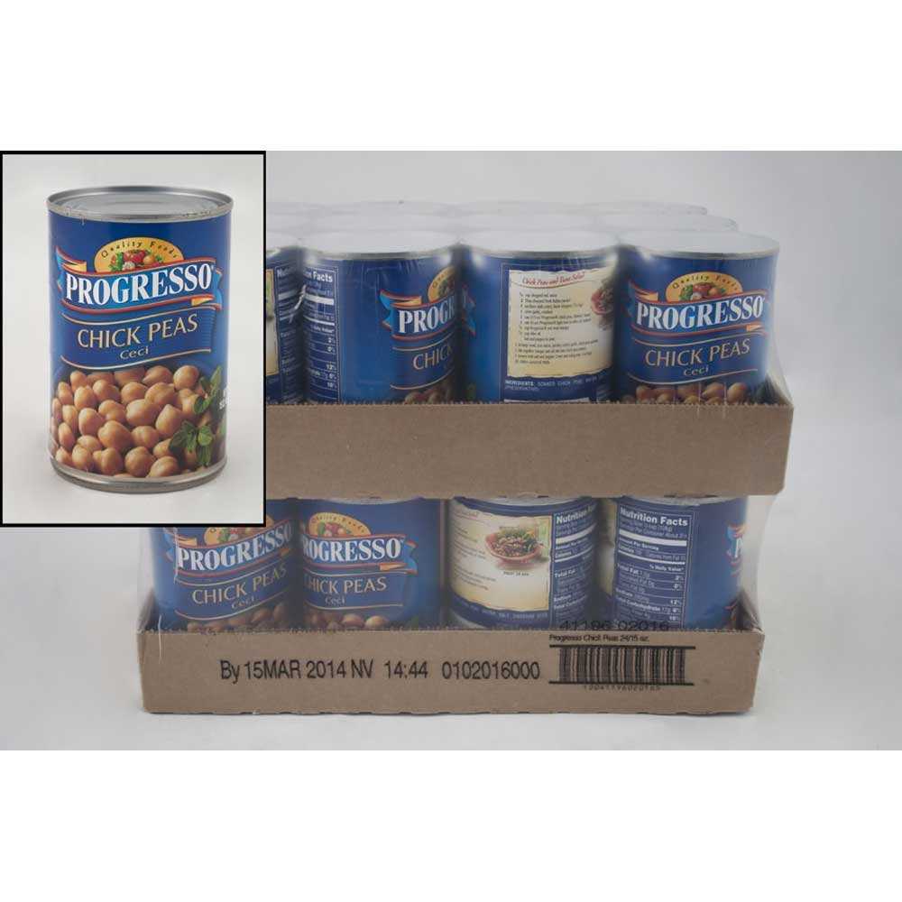 Progresso, Bean Chick Peas, 15 Oz, (Pack Of 24)
