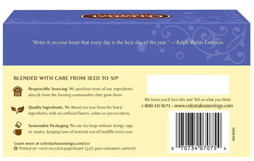 Celestial Seasonings Herb Tea True Blueberry 20 Bag (Pack Of 2)