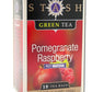 Stash Pomegranate Raspberry Green Tea Bags, 18 Count, Foil Wrapped for Hot or Iced Tea, Model 077652083668