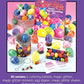 Fun World Easter Unlimited Glitter Egg Decorating Kit - One Size - Blue - Model 1754C