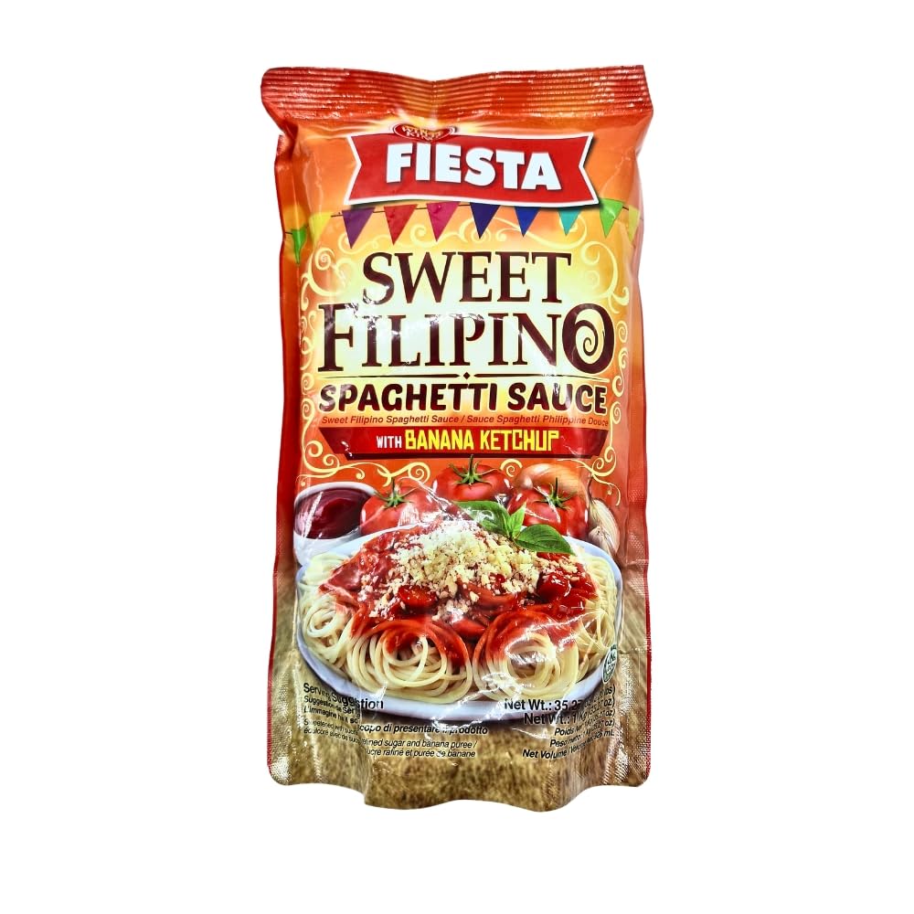 White King Fiesta Sweet Filipino Spaghetti Sauce 2.2 lbs per pack (2-Packs)