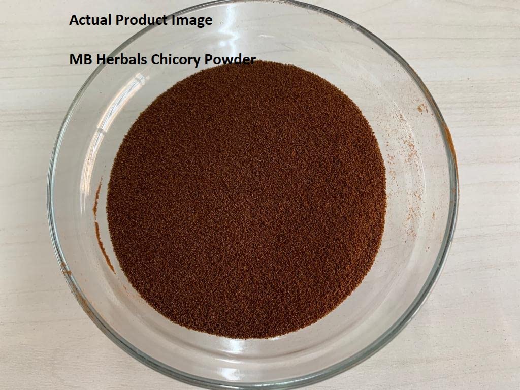 MB Herbals Instant Chicory Root Powder 227 Gram (0.5 lb / 8 oz) | Roasted & Granulated | Gluten Free | Instantly Dissolves in Ho