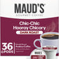 Maud's Chicory Flavored Coffee Pods, 36 ct, Dark Roast Flavored Coffee in Recyclable Single Serve Pods - 100% Arabica Beans, Com
