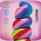 Rainbow Lollipops - Twisty Lollipop Individually Wrapped - Bulk Candy For Birthday Party - Twist Suckers & Lollipops For Party F