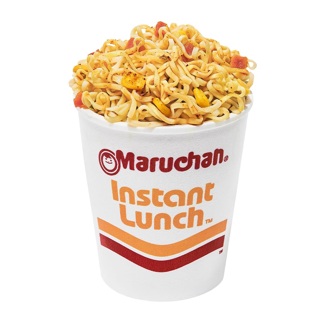 Maruchan Instant Lunch Hot & Spicy Beef, 2.25 Oz, Pack of 12