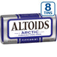 Altoids Arctic Peppermint Breath Mints, 1.2 oz Tin, Pack of 8, White