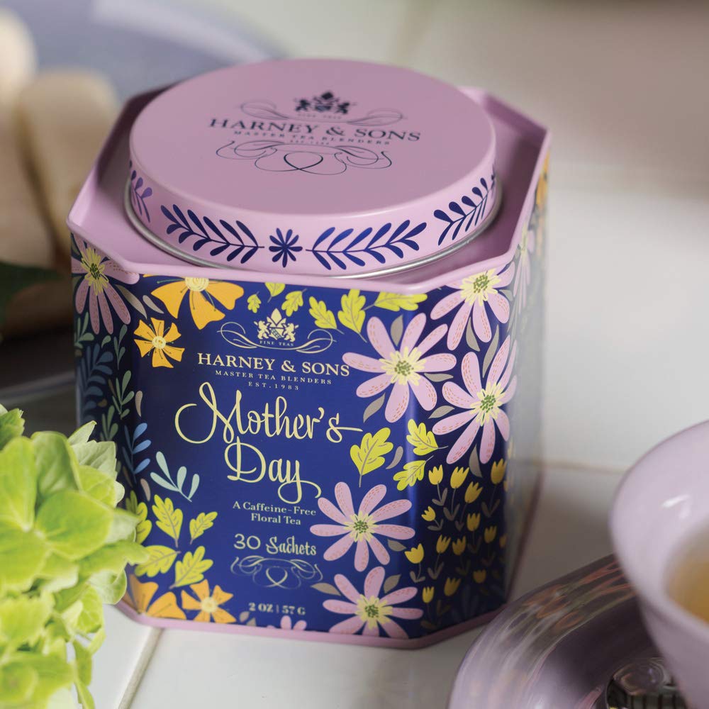 Harney & Sons Mothers Day Tea  30 Sachets in decorative tin
