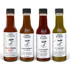 Seed Ranch Hot Sauce Variety Bundle, 4 Pack - Umami Reserve, Smoky Ghost, Hot Thai Green, Nashseoul Hot - Medium To Hot Heat, Or