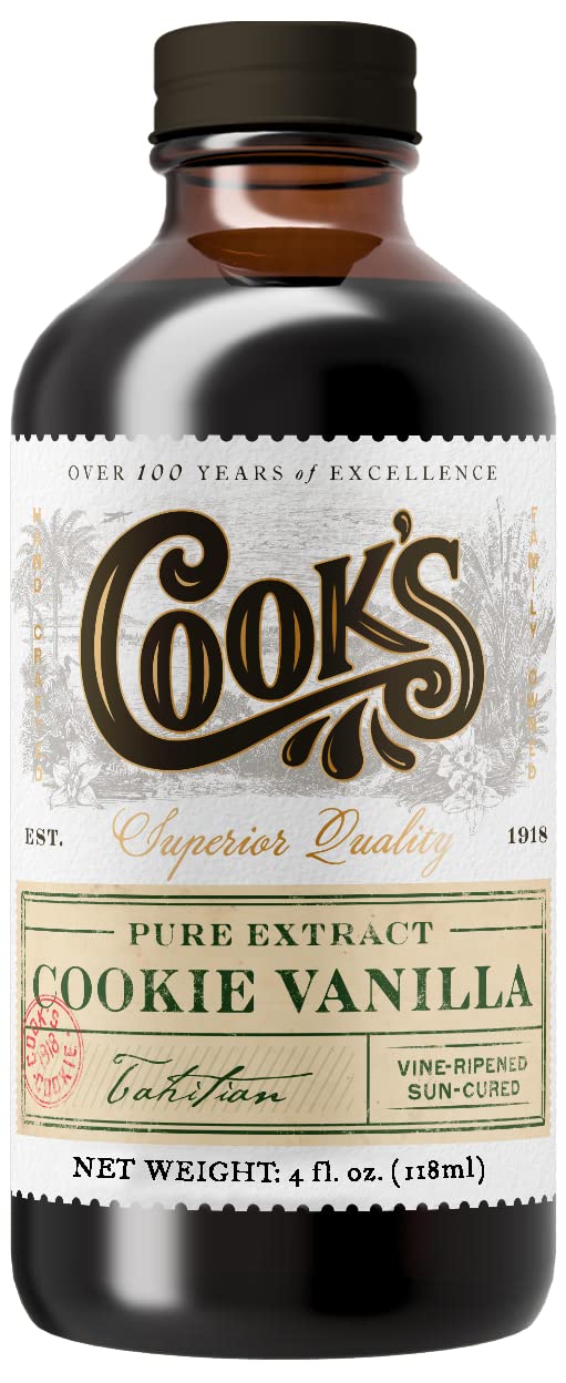 Cook'S, Choice Premium Quality Pure Cookie Vanilla Extract, 4 Oz
