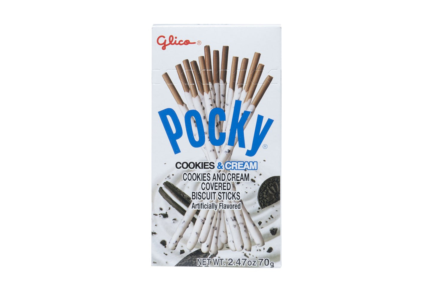 Pocky Biscuit Stick, Cookies And Cream, 2.47 Ounce (Pack Of 10)
