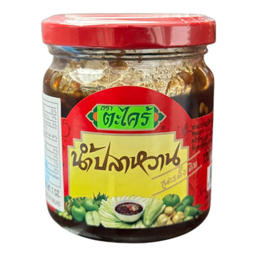 AquaNation Listing For Takrai Nam Pla Wan Thai Sweet Fish Sauce - Original Dipping Sauce for Green Mango & Fruits, 200g Jar - Au