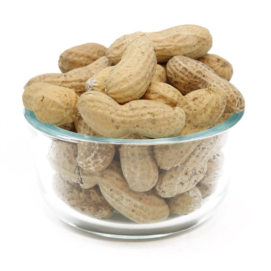 C.J. Dannemiller Jumbo RAW Peanuts in Shell, 10 LB Bulk Bag - Ideal for Boiling and Roasting