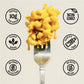 Grownas Vegan Mac & Cheese, 10 Pack, 25G Of Protein Per Pack - Real Truffle Flavor, Dairy Free, High Protein Snack, Easy To Prep