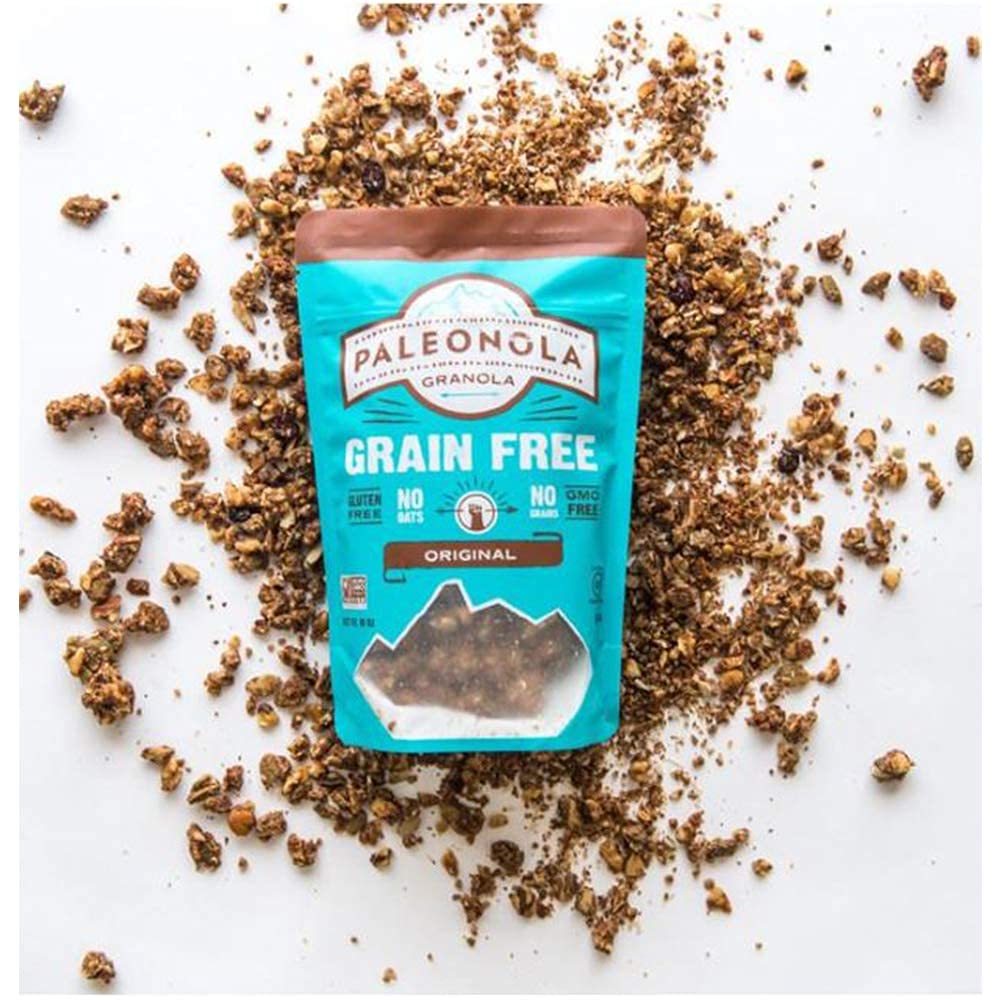 Paleonola Grain Free Granola Non-Gmo, Grain, Soy, Gluten, Dairy Free Low Carb Protein Snack For A Healthy Breakfast, Original, 2 Pack