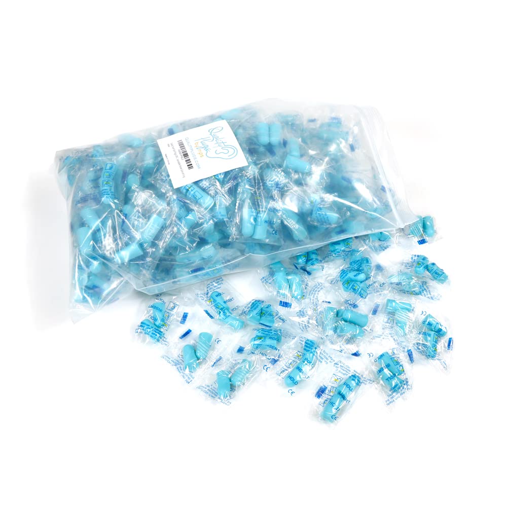 Quality Foam Earplugs 200 Pair- 32Db Noise Cancelling Sound Blocking Soft Ear Plugs For Sleeping Travel Loud Music Concert Shoot