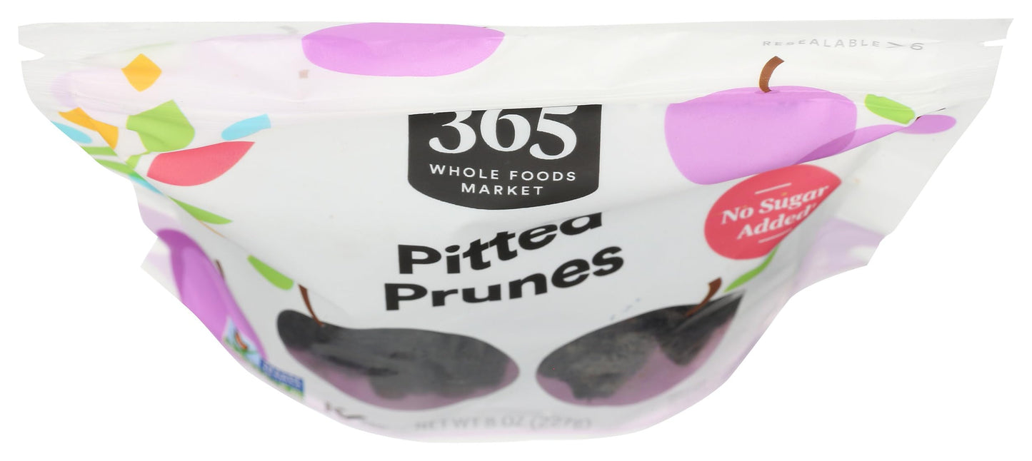 365 by Whole Foods Market Pitted Prunes, Natural Color, 8 Ounce Pack