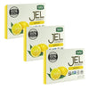 Bakol Jel Dessert - All Natural Vegan Dessert Mix - Kosher - Halal - No Artificial Sweeteners Flavors Or Colors - Lemon Flavor (
